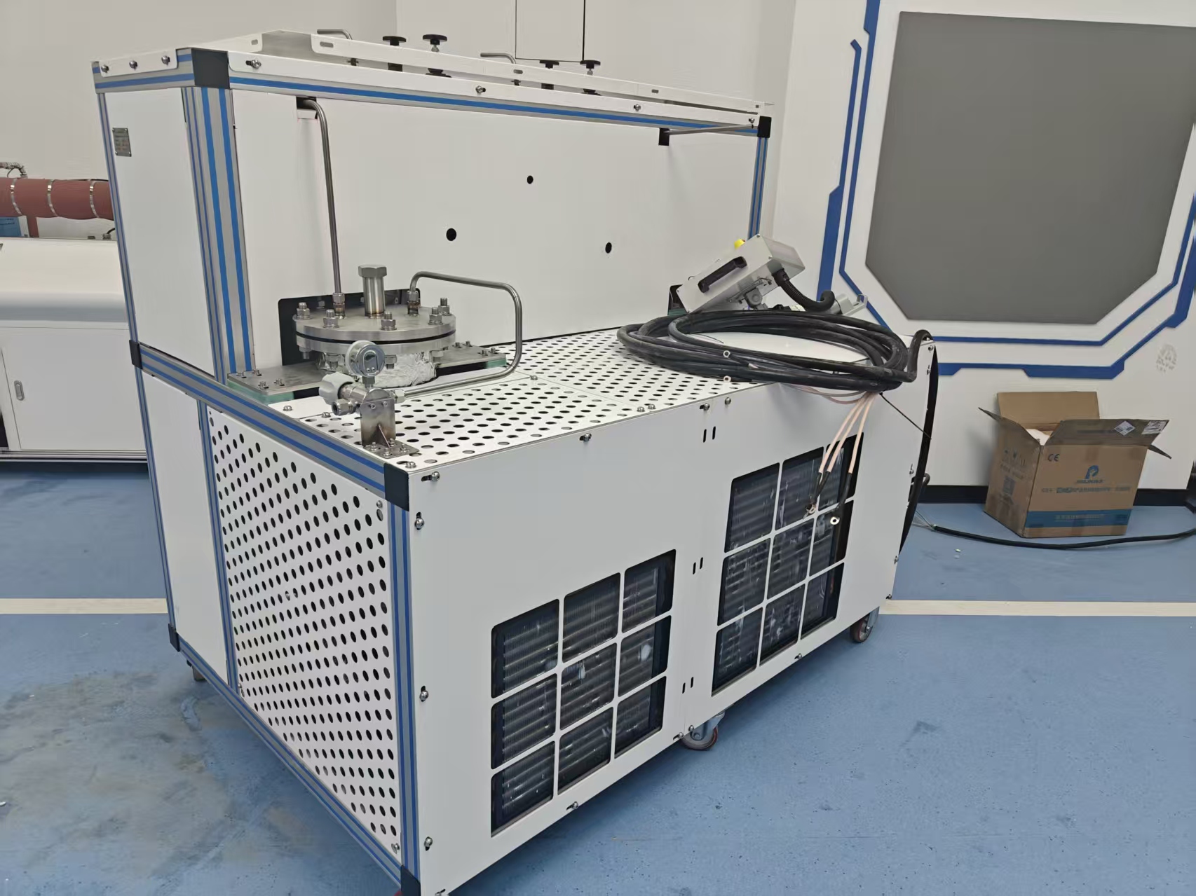 高压微通道反应系统